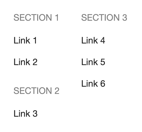 Example with multiple columns